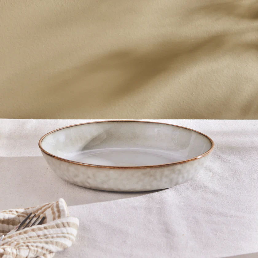 Karaca Rixton Pastaschaal 22 cm, Beige - Image 4