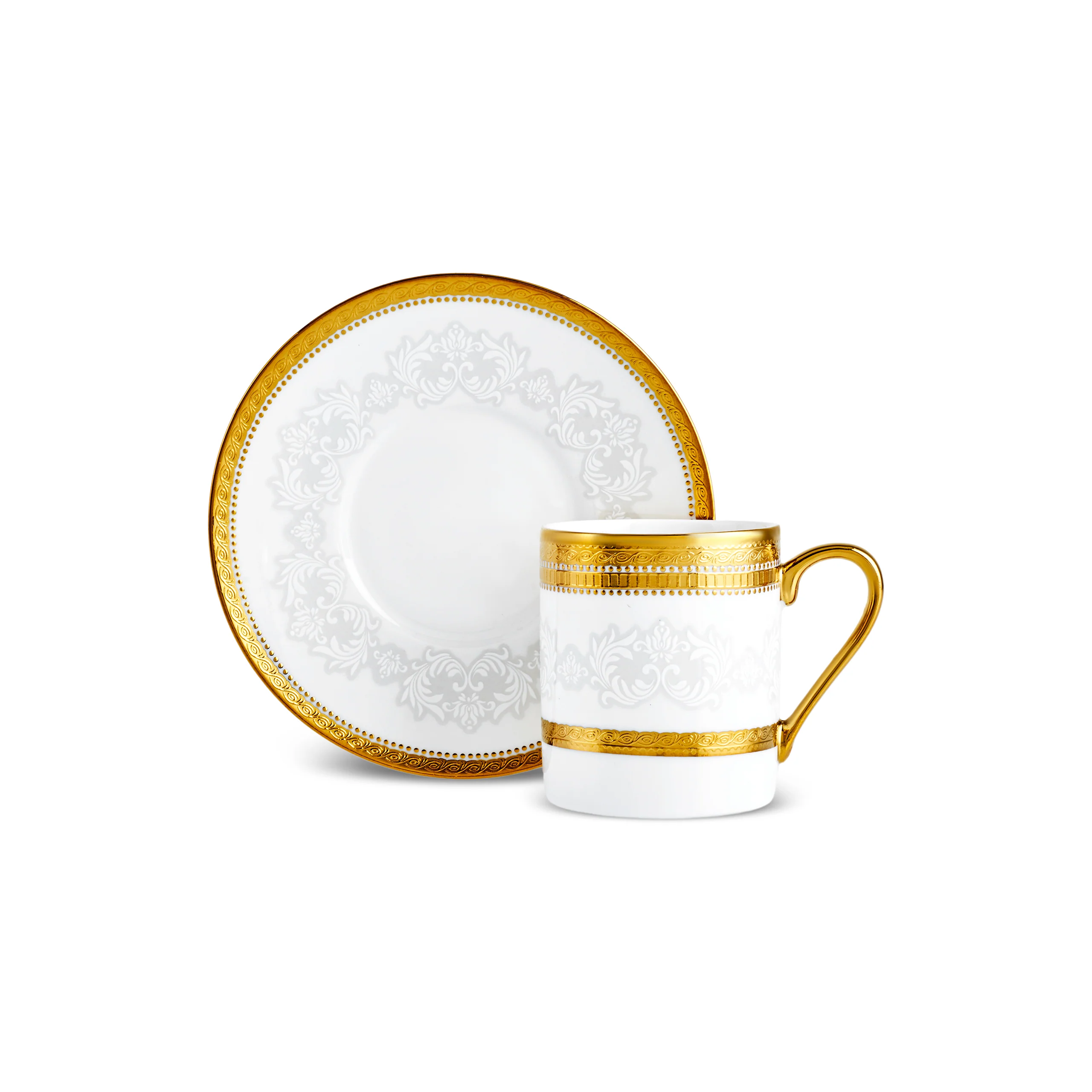 Karaca Royal Bone Charlotte Koffiekopjesset voor 6 Personen, 90 ml - Image 6
