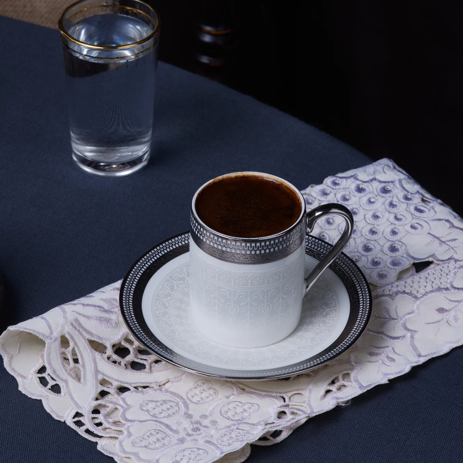 Karaca Royal Bone Kate Koffiekopjesset voor 6 Personen, 90 ml - Image 2