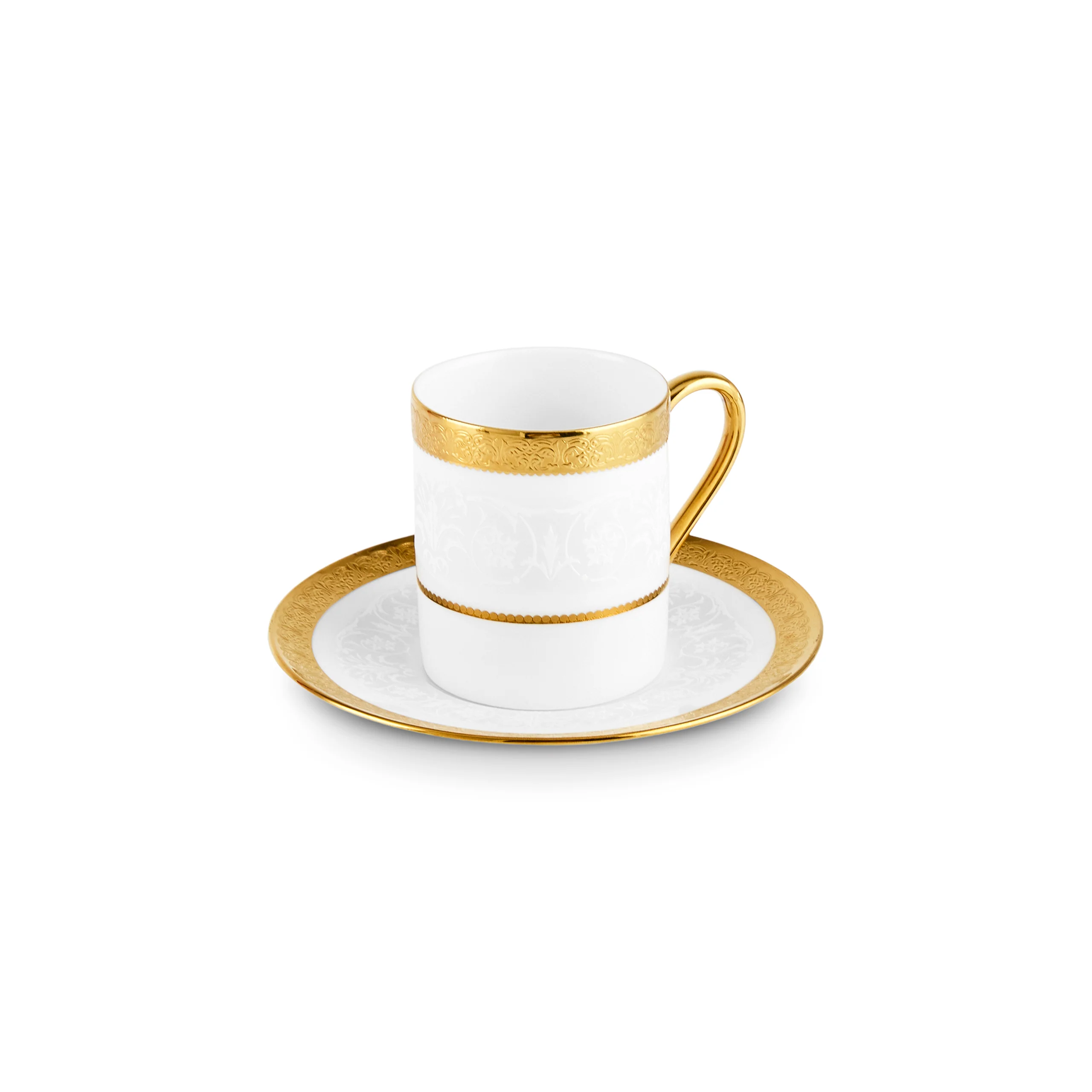 Karaca Royal Bone Victoria Koffiekopjesset voor 6 Personen, 90 ml - Image 4