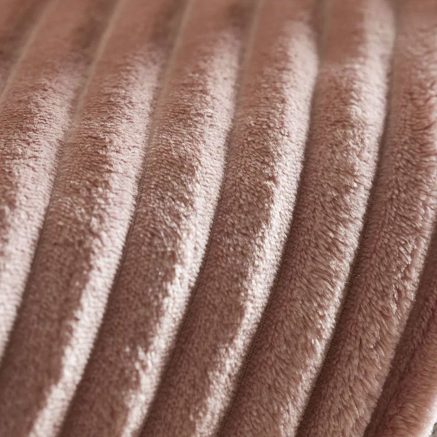 Karaca Ruby Stripe Wellsoft Eenpersoons Deken, Roze - Image 7