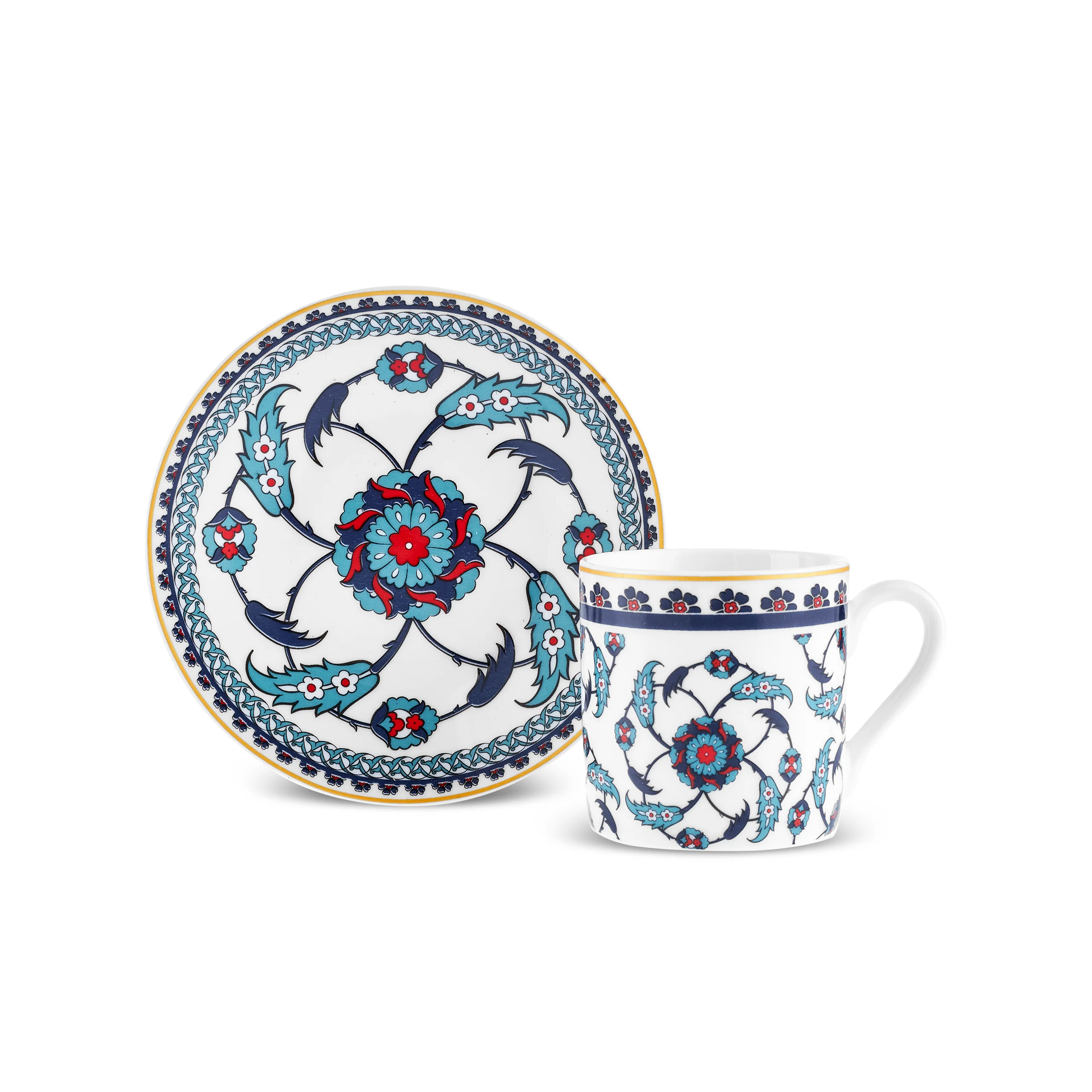 Karaca Rumi koffiekopjes set voor 6 personen, 80 ml - Image 4