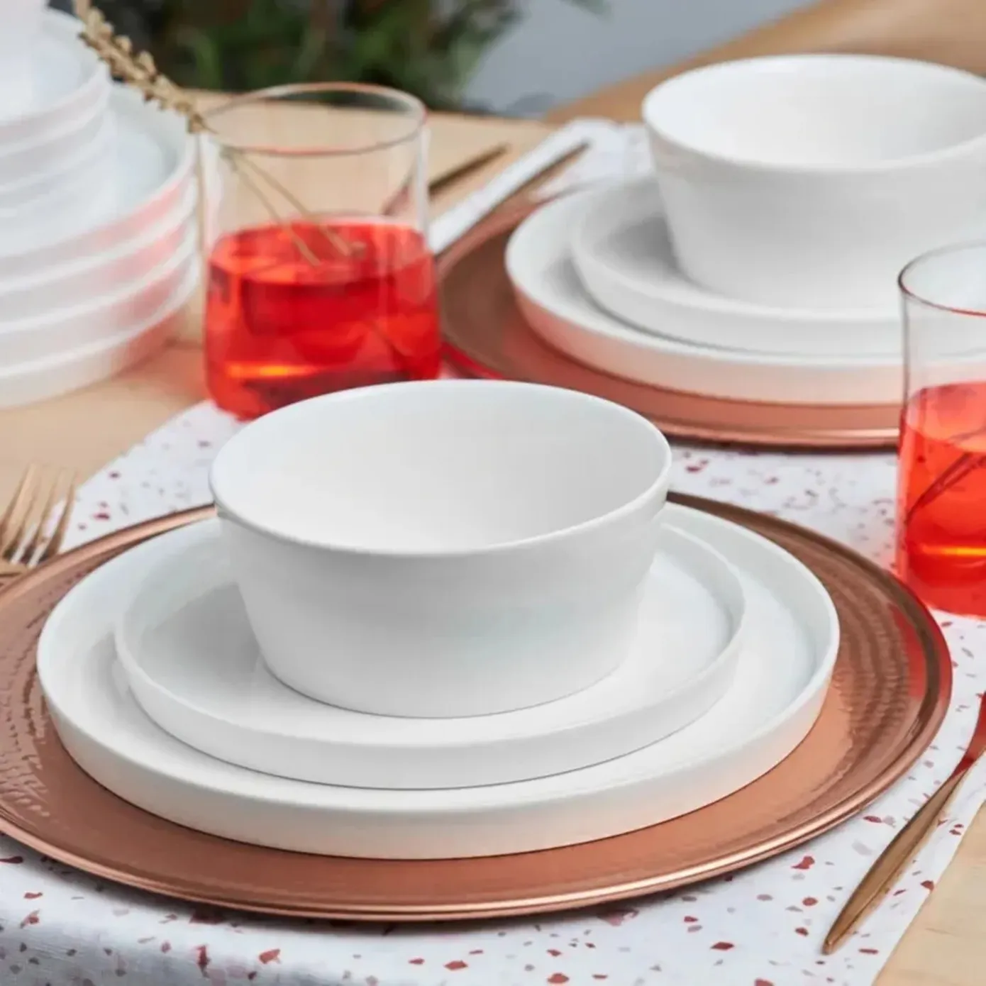 Karaca Salvare New Generation Bone Servies, 6-persoons, 18-delig - Image 2