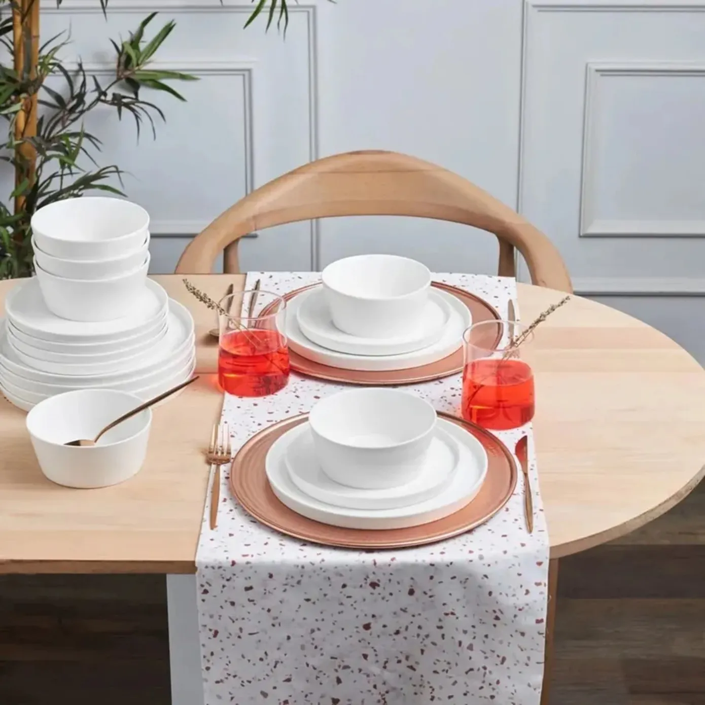Karaca Salvare New Generation Bone Servies, 6-persoons, 18-delig - Image 3