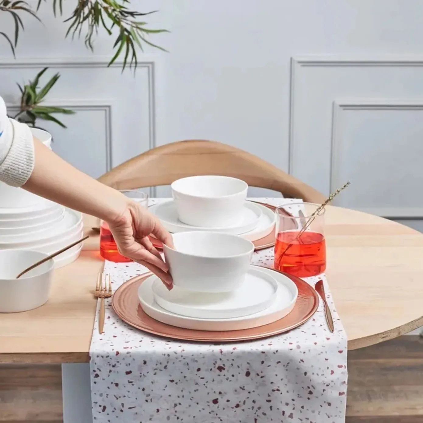 Karaca Salvare New Generation Bone Servies, 6-persoons, 18-delig - Image 4