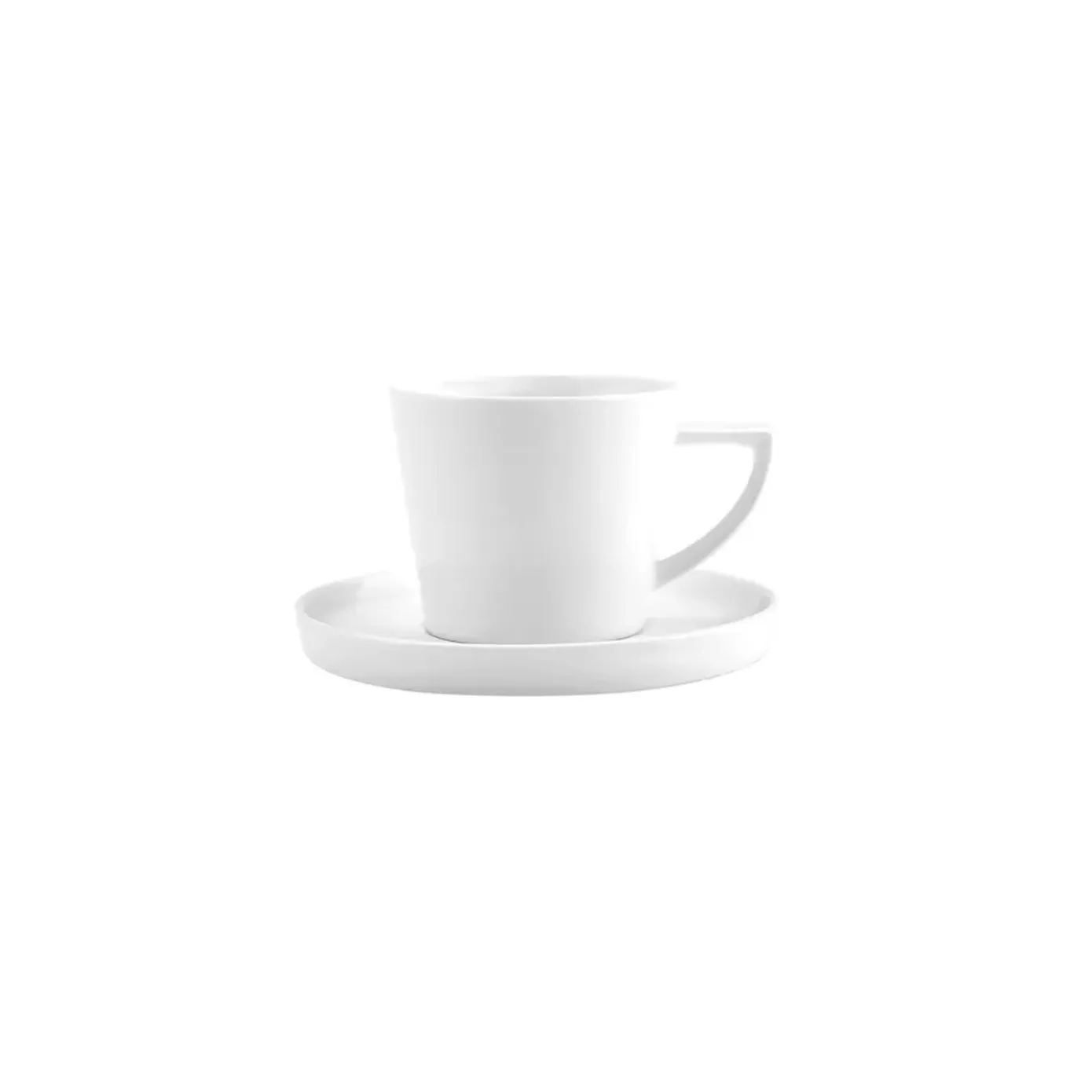 Karaca Salvare voor 6 personen Theekop en Schotel set, 12-delig, New Generation Bone, 260 ml, Wit - Image 3