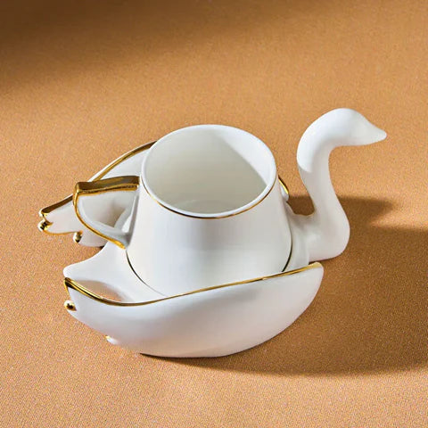 Karaca Schwan Koffiekopjesset voor 6 personen - Image 3