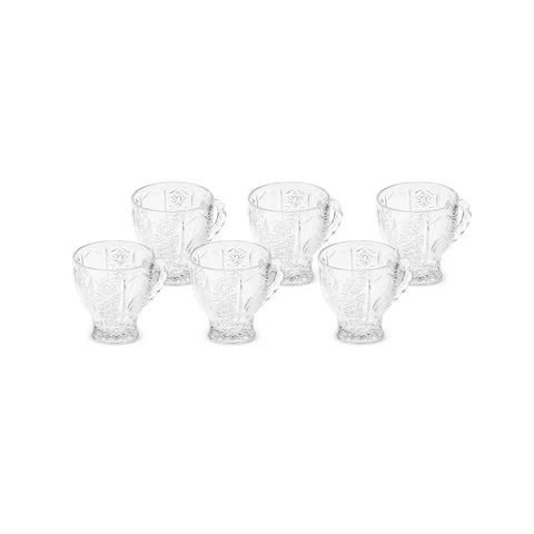 Karaca Seda 6-delige Glazen Theekoppenset, 180 ml - Image 2