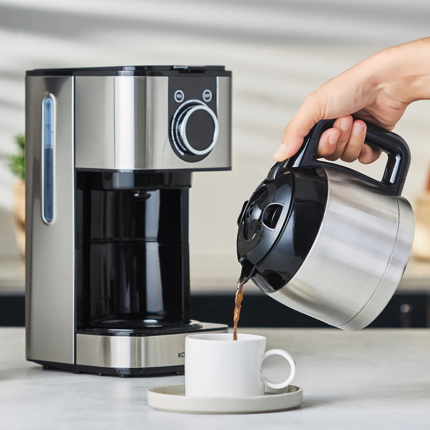 Karaca Series 2303 Steel Filter Koffiemachine - Image 3