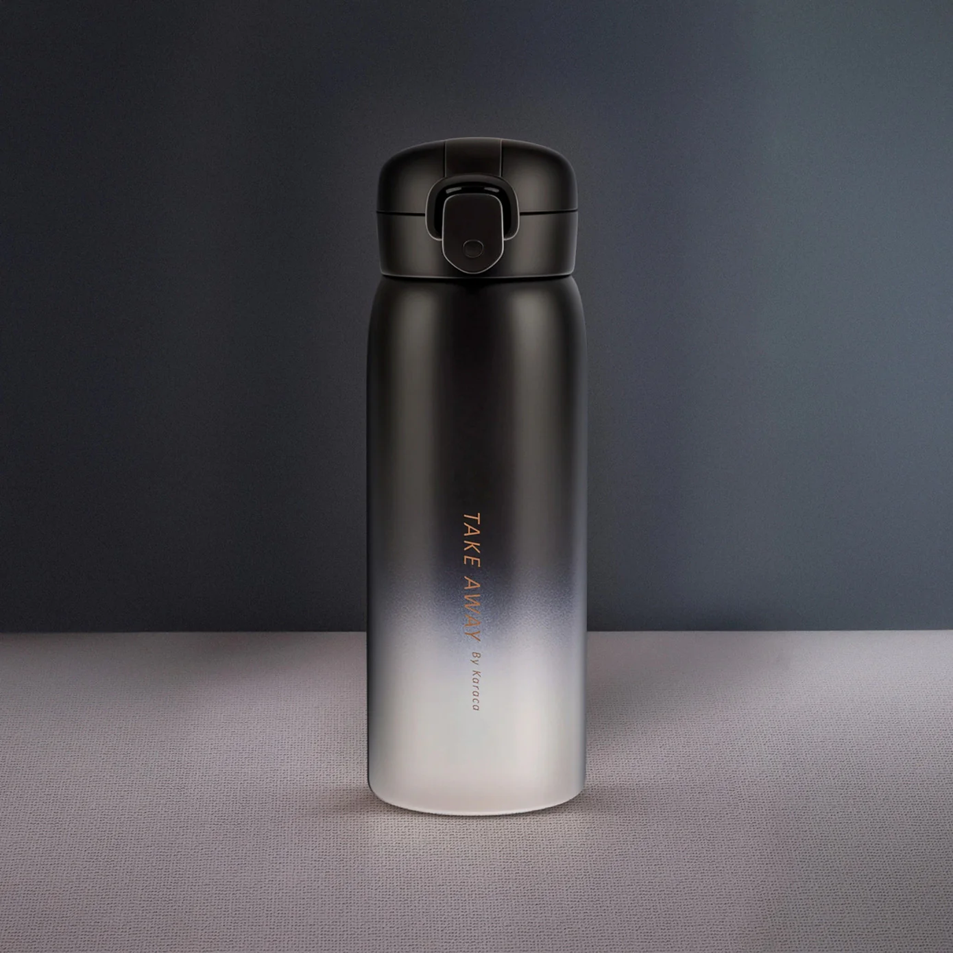 Karaca Skyfall Roestvrijstalen Lekkagevrije Thermos 500 ml Zwart - Image 6