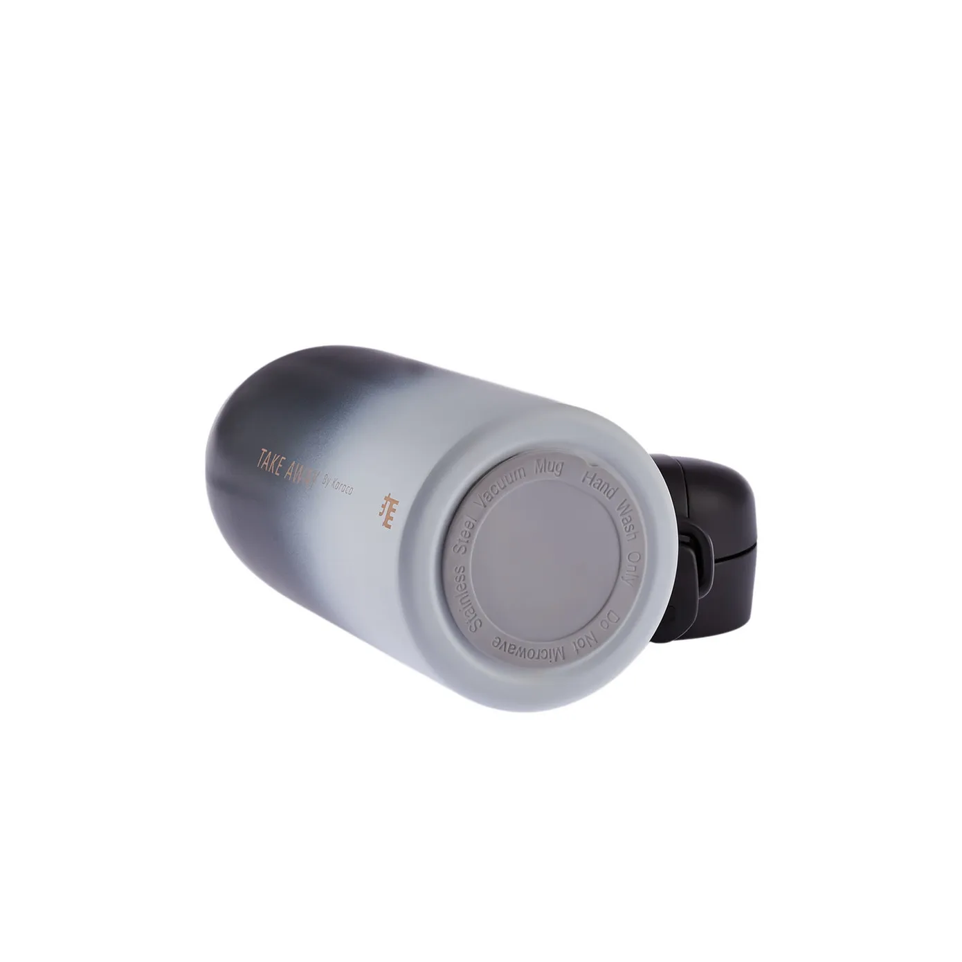 Karaca Skyfall Steel Lekvrije Thermosfles 350 ml Zwart - Image 3