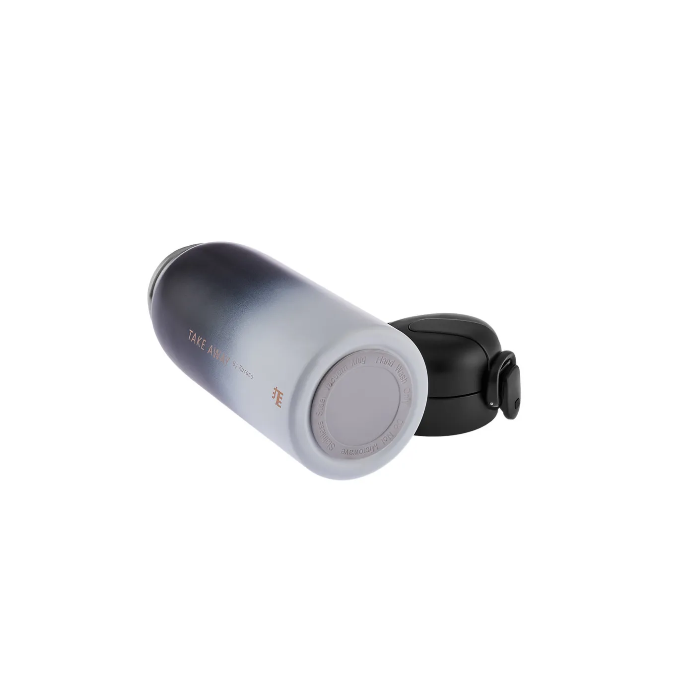 Karaca Skyfall Steel Lekvrije Thermosfles 350 ml Zwart - Image 7