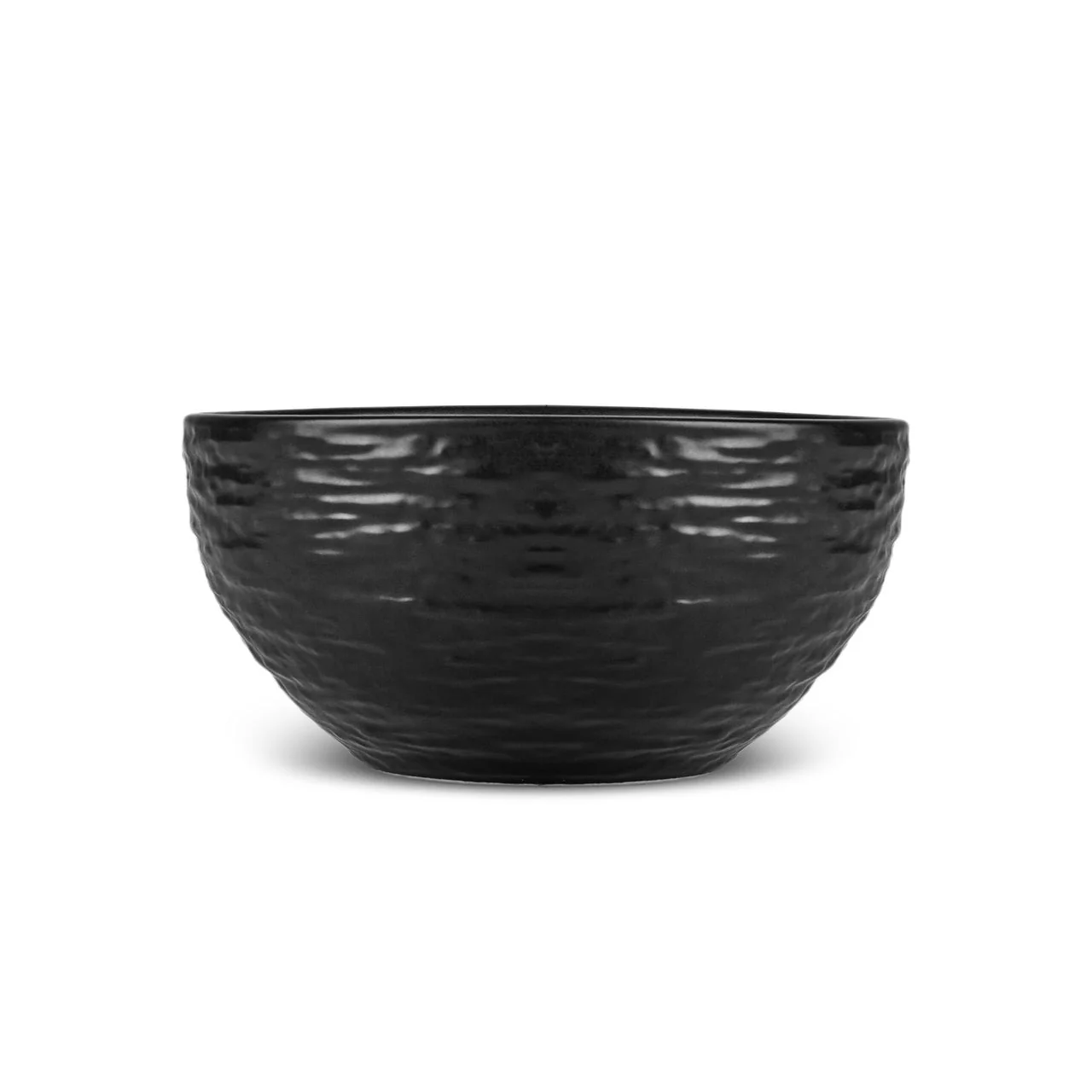 Karaca Solem Embossed - 18-delig Servies van Steengoed voor 6 Personen, Zwart - Image 14