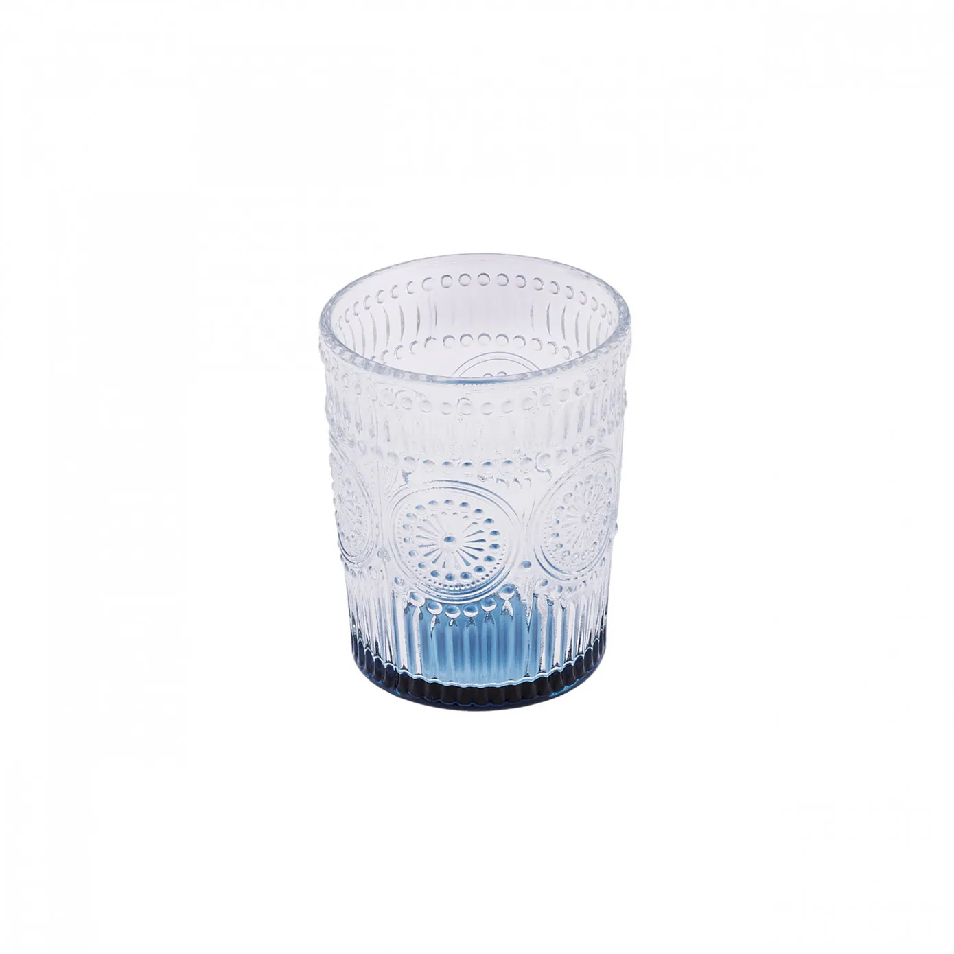 Karaca Sonnenblumen Wasserglas, Blau - Image 5