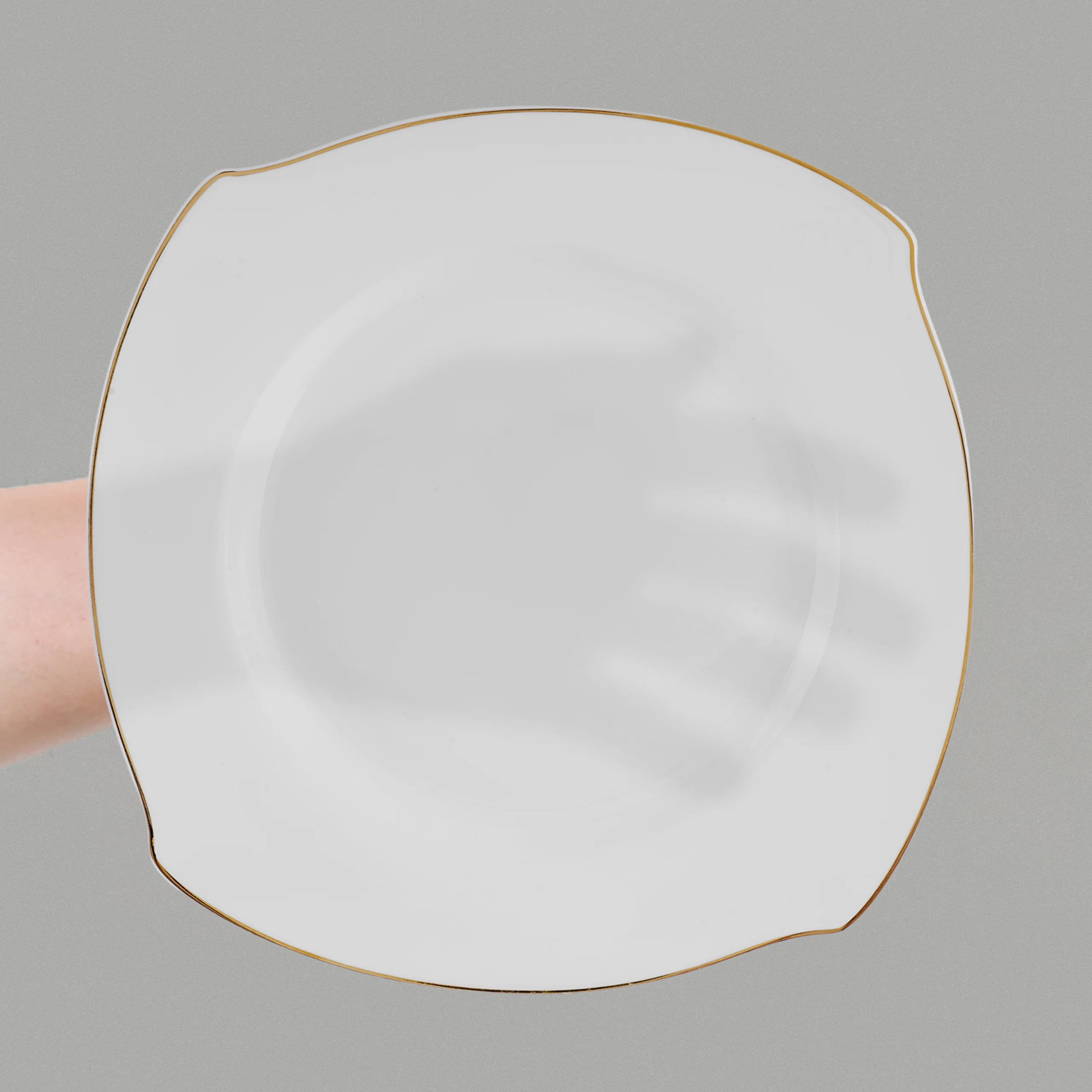 Karaca Square Bone Wave 53-Delig 12-Persoons Servieset Goud - Image 6