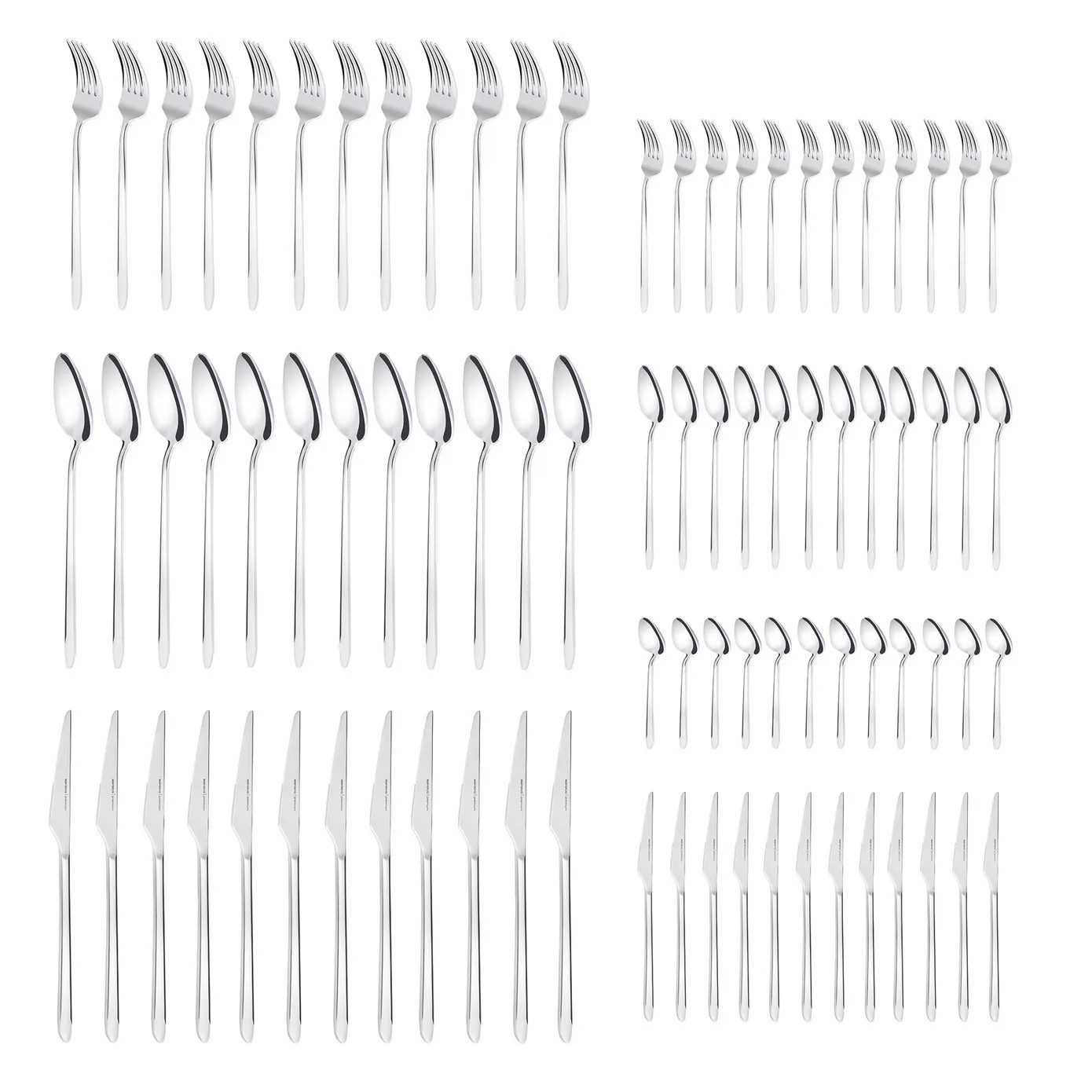 Karaca Stark 84 Delig 12 Persoon 316+ Premium Bestekset - Image 14