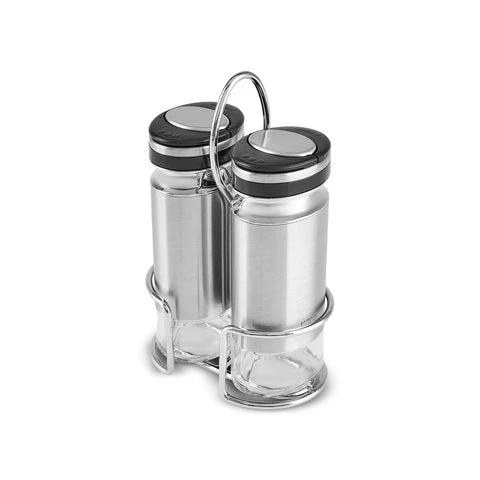 Karaca Stellum, 3-delige zout- en peperstrooierset, Inox - Image 6
