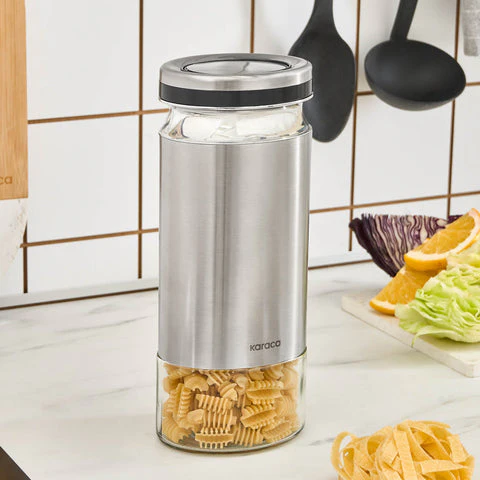 Karaca Stellum, voorraadpot, 1210 ml, roestvrij staal - Image 2