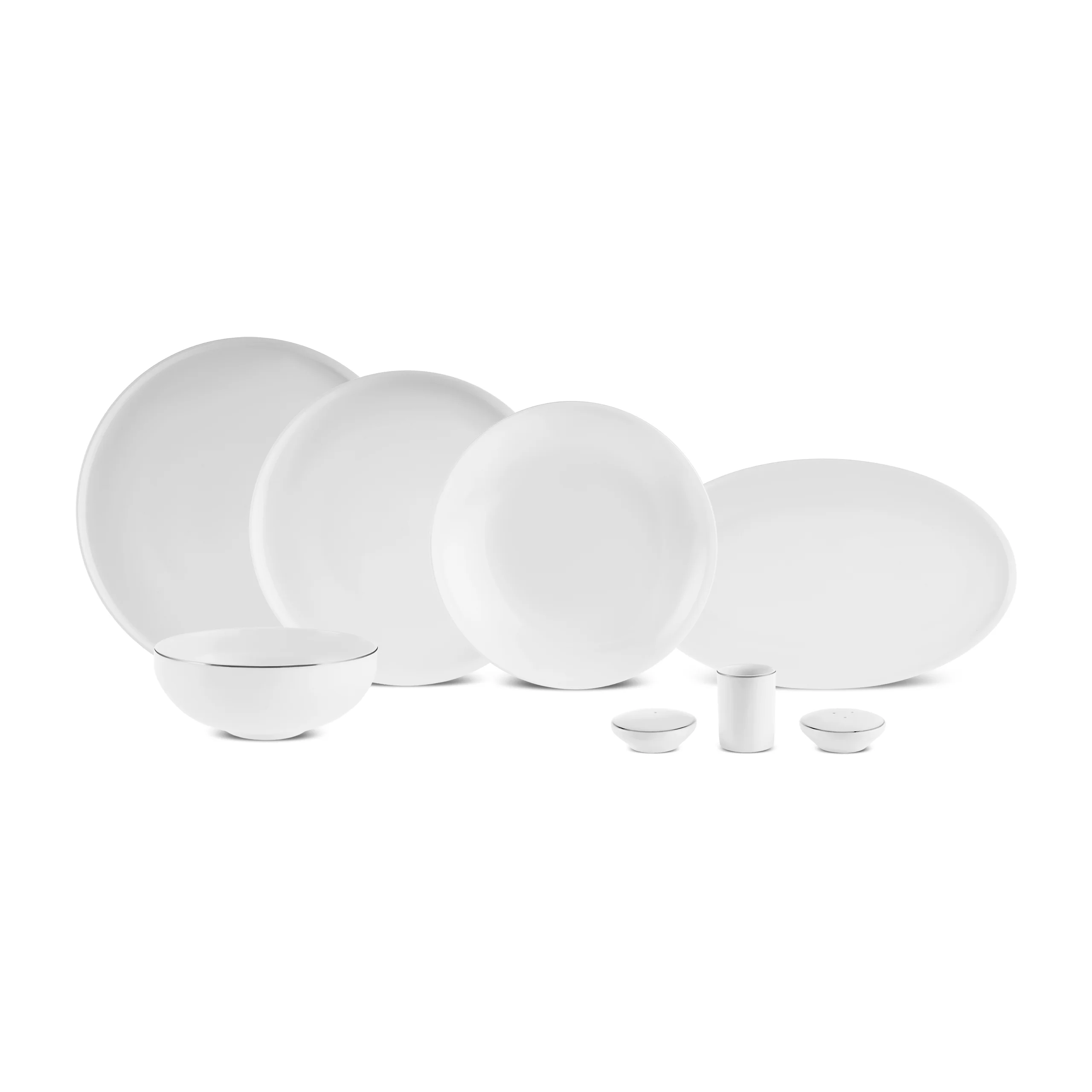 Karaca Red Carpet Collection Stream Bone Merope 53-delige 12-persoons Serviesset Platina - Image 5