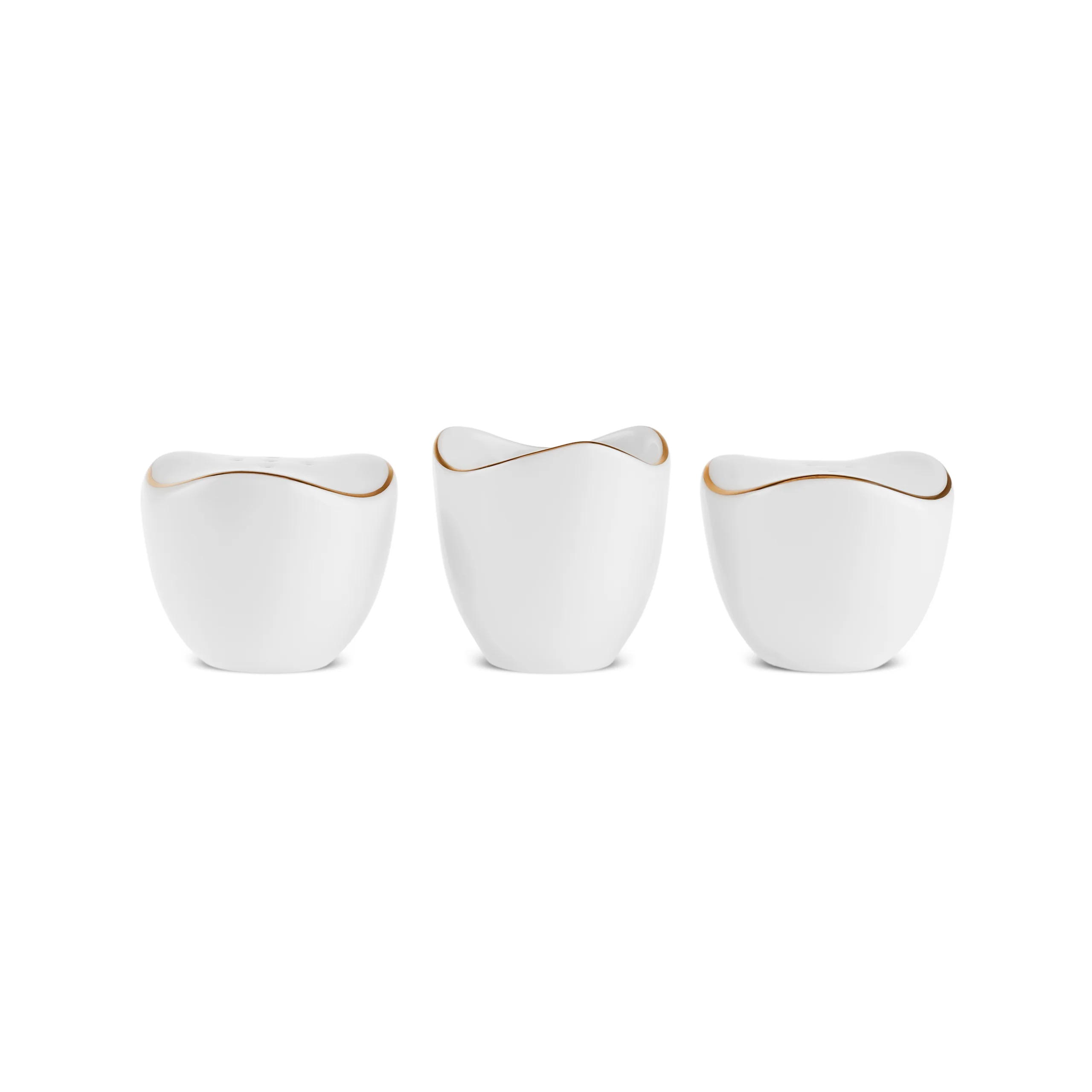 Karaca Stream Bone Middle 53-delige Eetserviesset voor 12 Personen Goud - Image 10