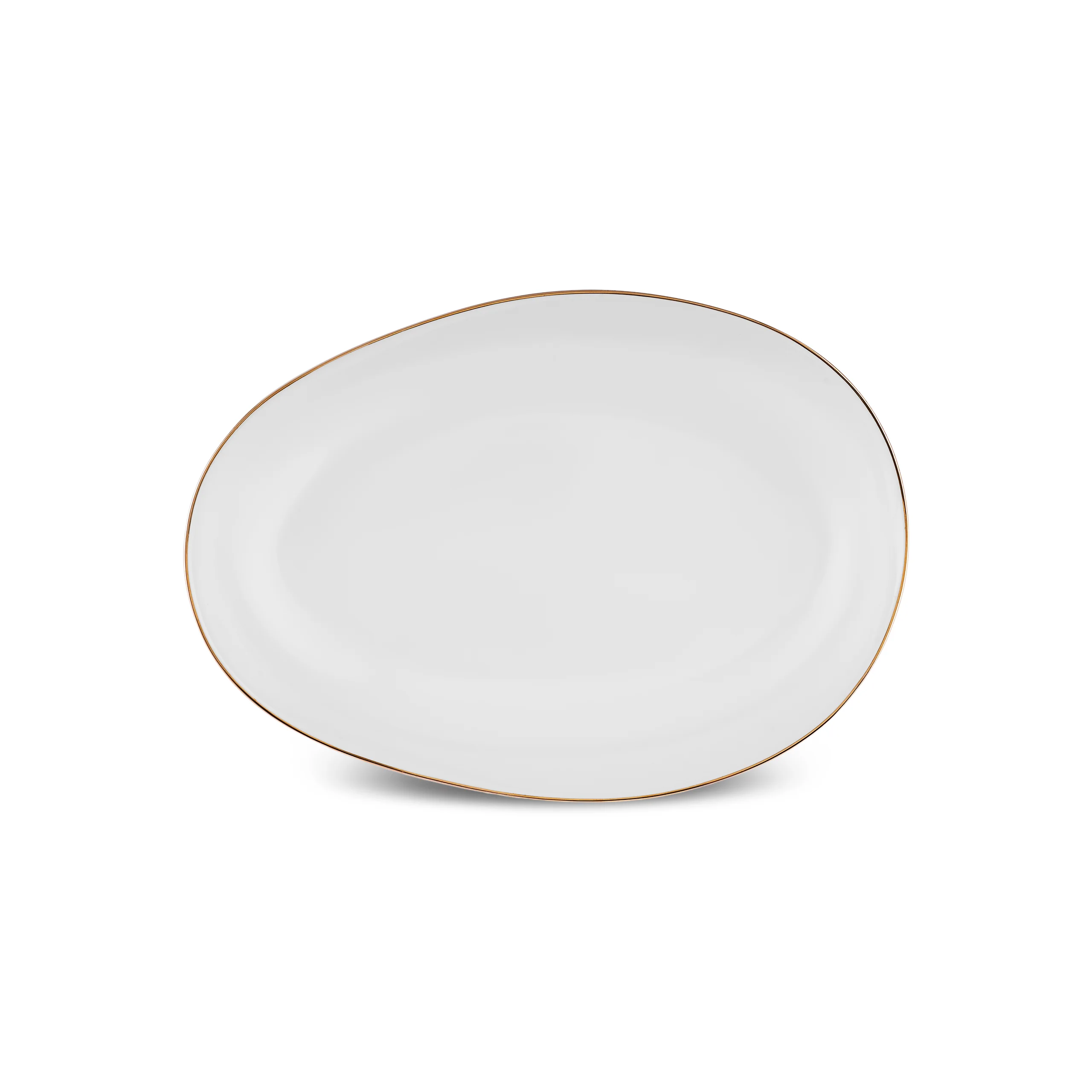 Karaca Stream Bone Middle 53-delige Eetserviesset voor 12 Personen Goud - Image 8