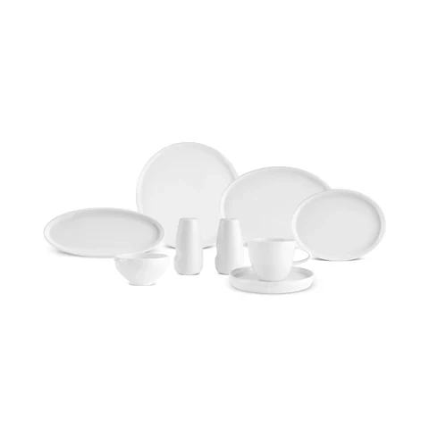 Karaca Stream Bone Sunset 34-Delig Ontbijtset Voor 6 Personen, Goud - Image 10