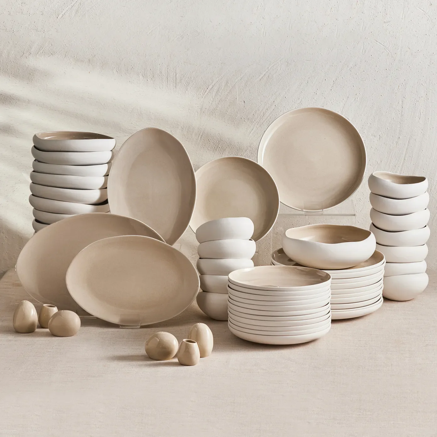 Karaca Streamline Cupid Servies voor 12 personen, 59 Delig, Stoneware - Image 4