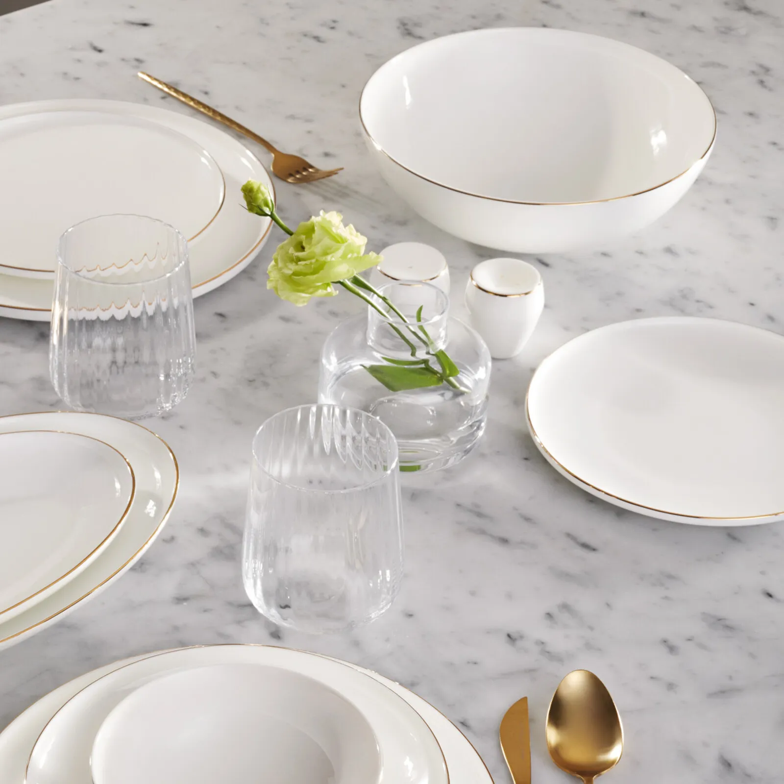 Karaca Streamline Meridian Gold - 59-delig servies voor 12 personen - Image 3
