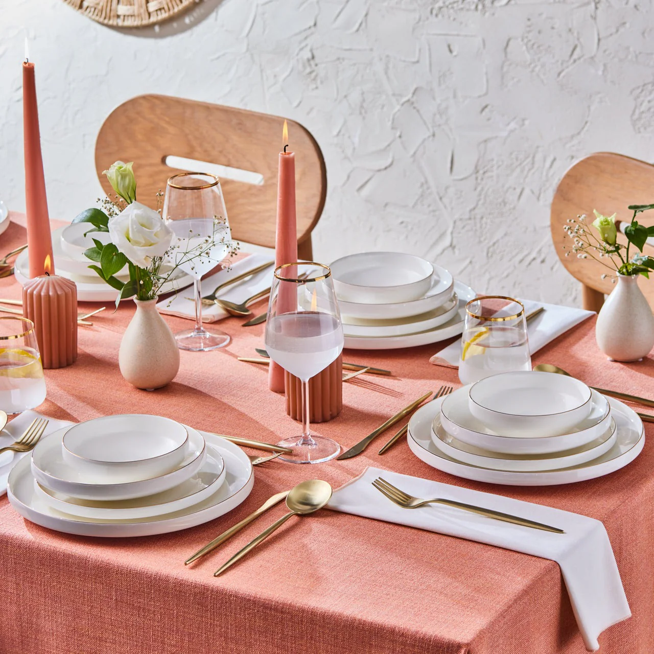 Karaca Streamline New Saturn Goud 24-delige Serviesset, 6 Personen - Image 2