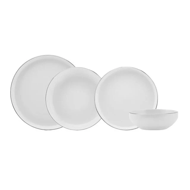 Karaca Streamline New Saturn V2 Platin Serviesset voor 6 Personen, 24-delig - Image 4