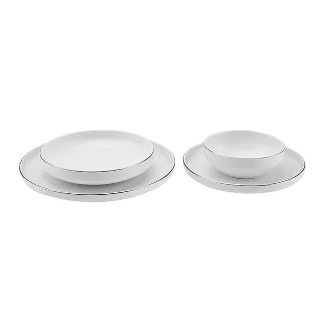Karaca Streamline New Saturn V2 Platin Serviesset voor 6 Personen, 24-delig - Image 5