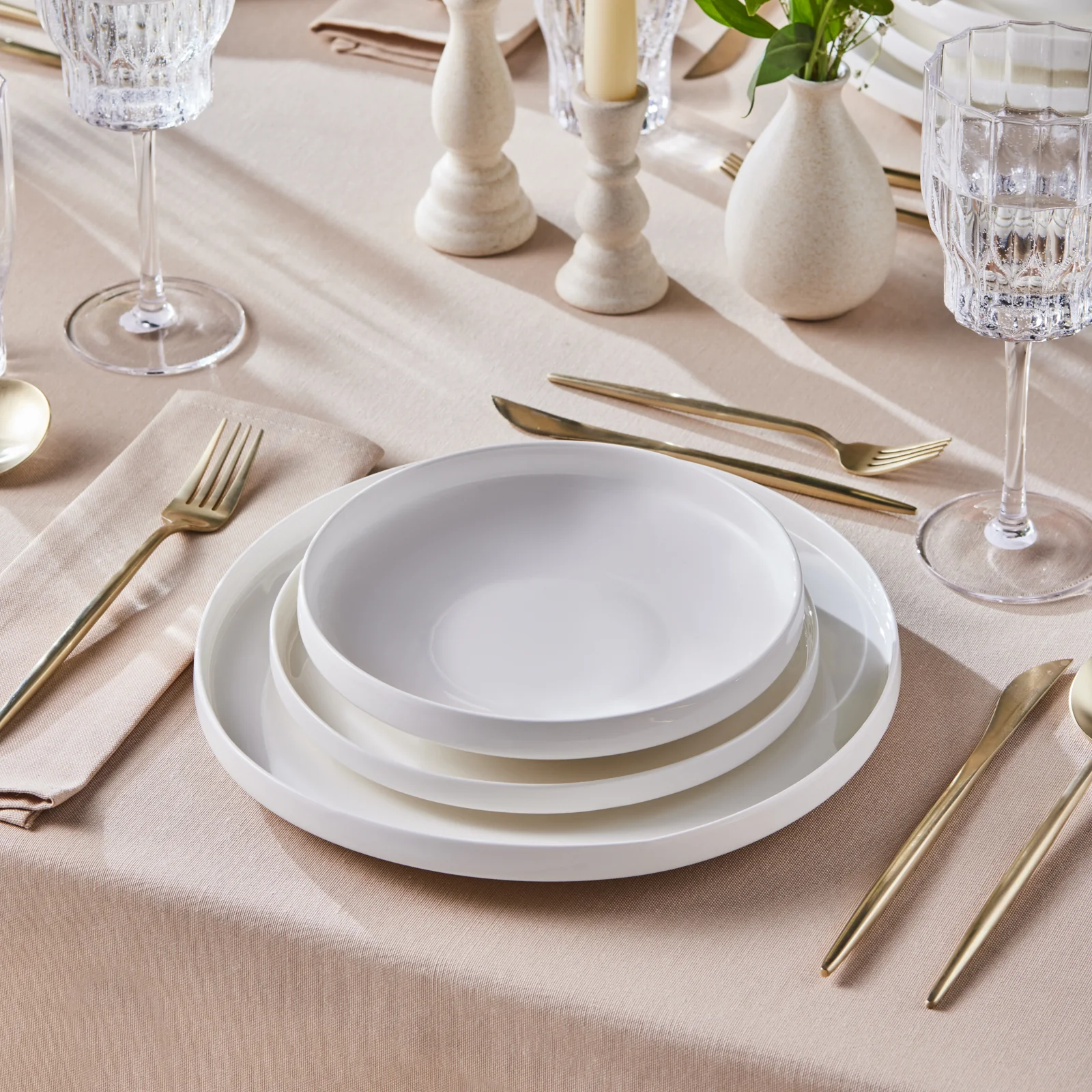 Karaca Streamline New Saturn Wit 24-delige Serviesset, 6 Personen - Image 7