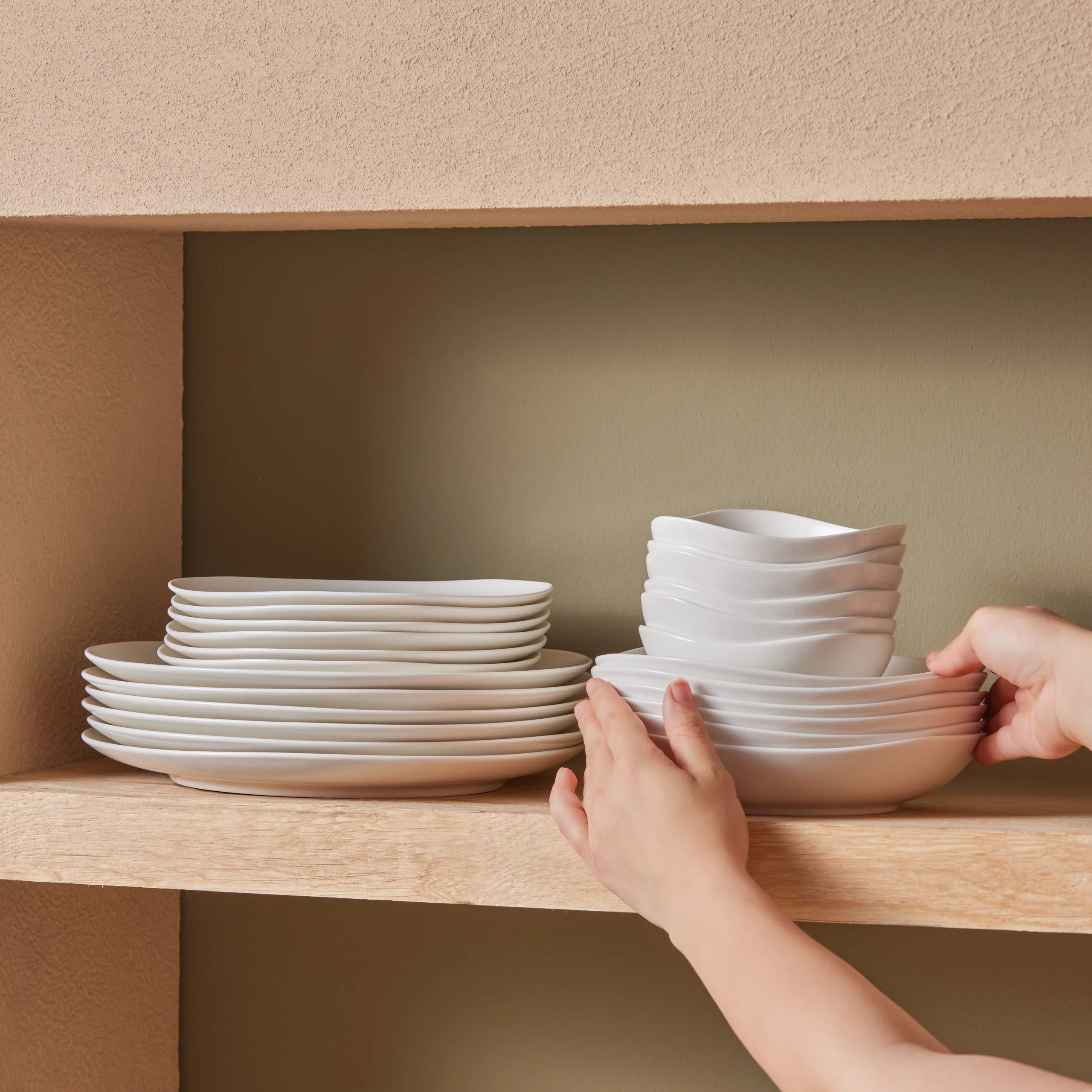 Karaca Streamline Rubicon 24-delig servies voor 6 personen, wit - Image 13
