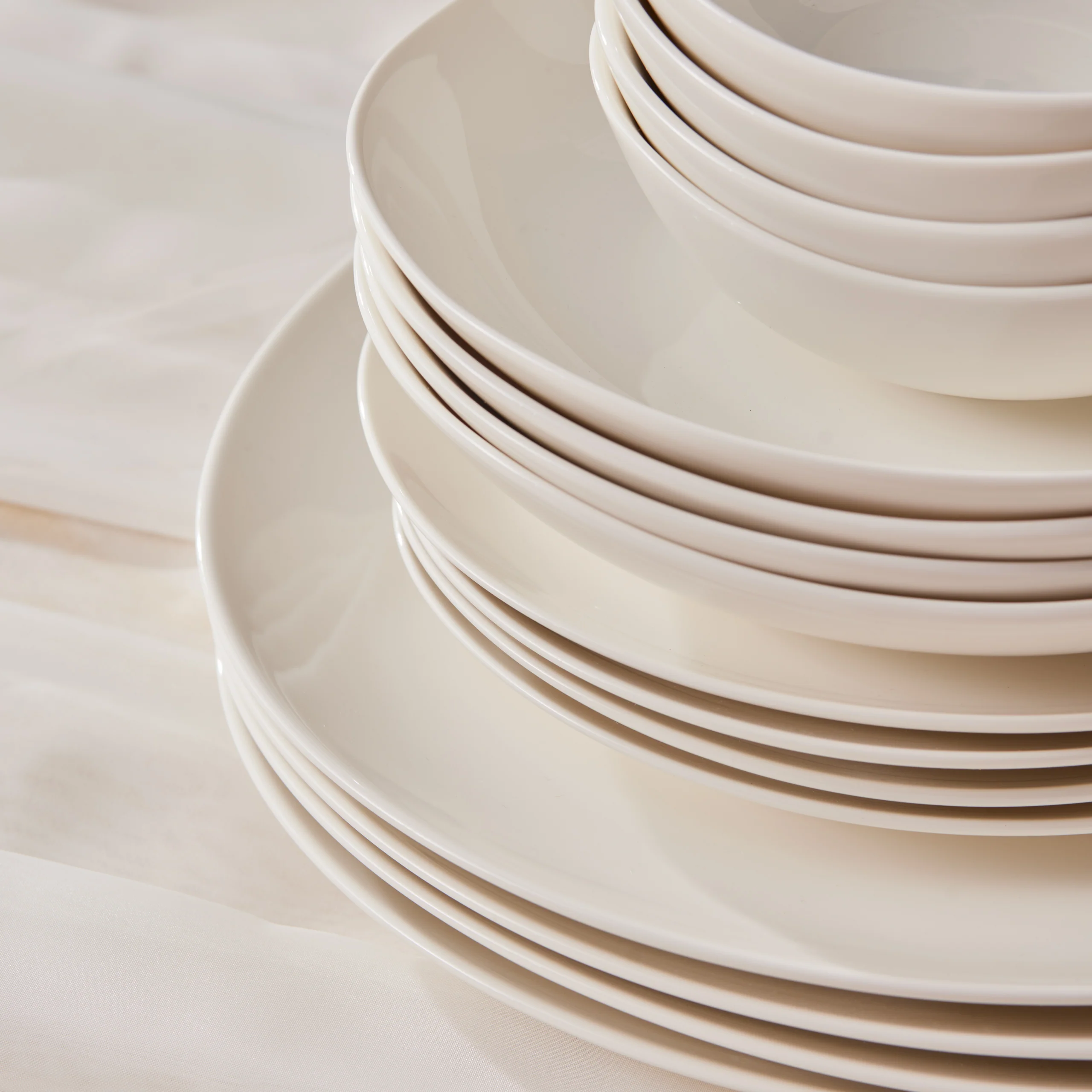 Karaca Streamline Rubicon 24-delig servies voor 6 personen, wit - Image 5