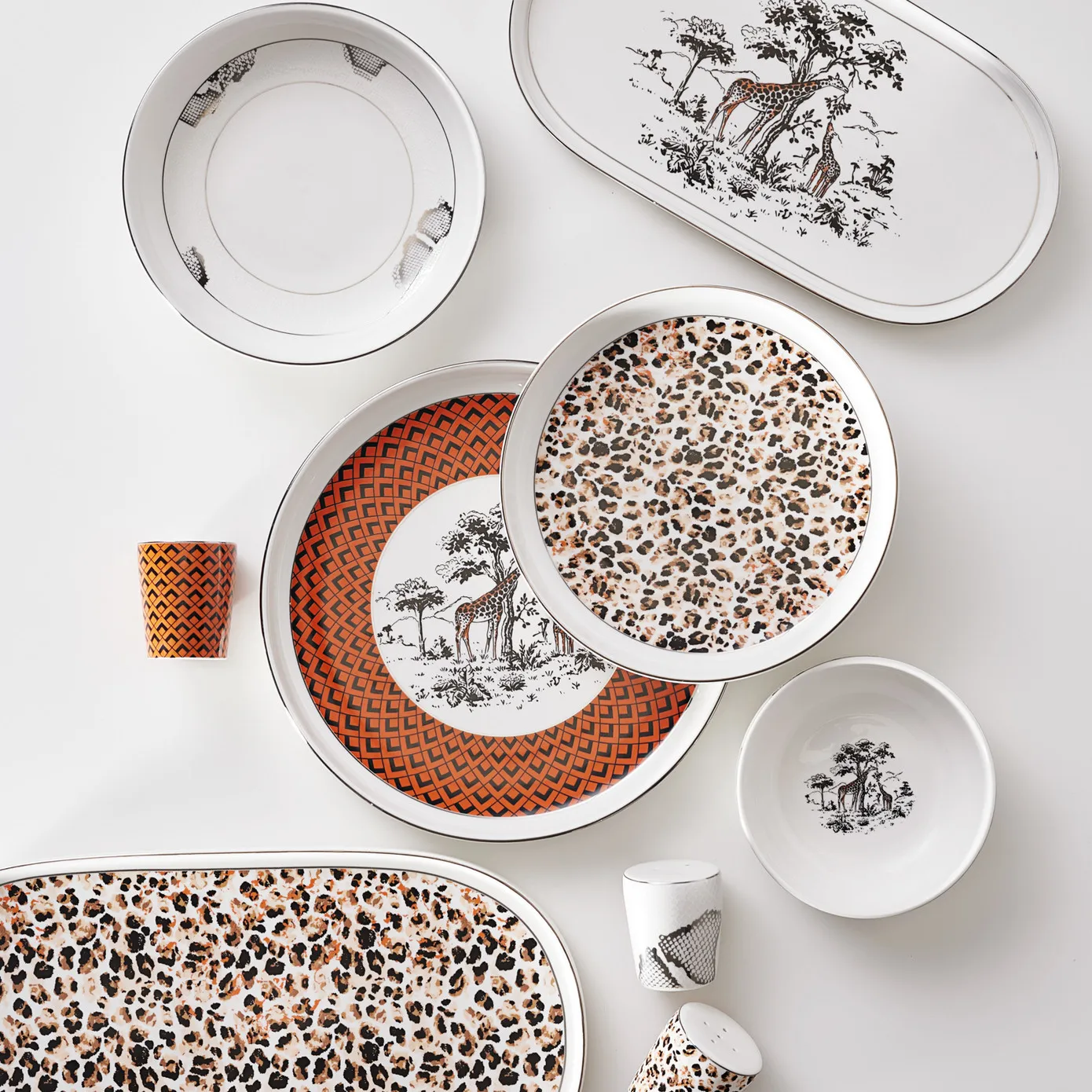 Karaca Streamline Safari New Generation Bone servies voor 12 personen, 59-delig - Image 3