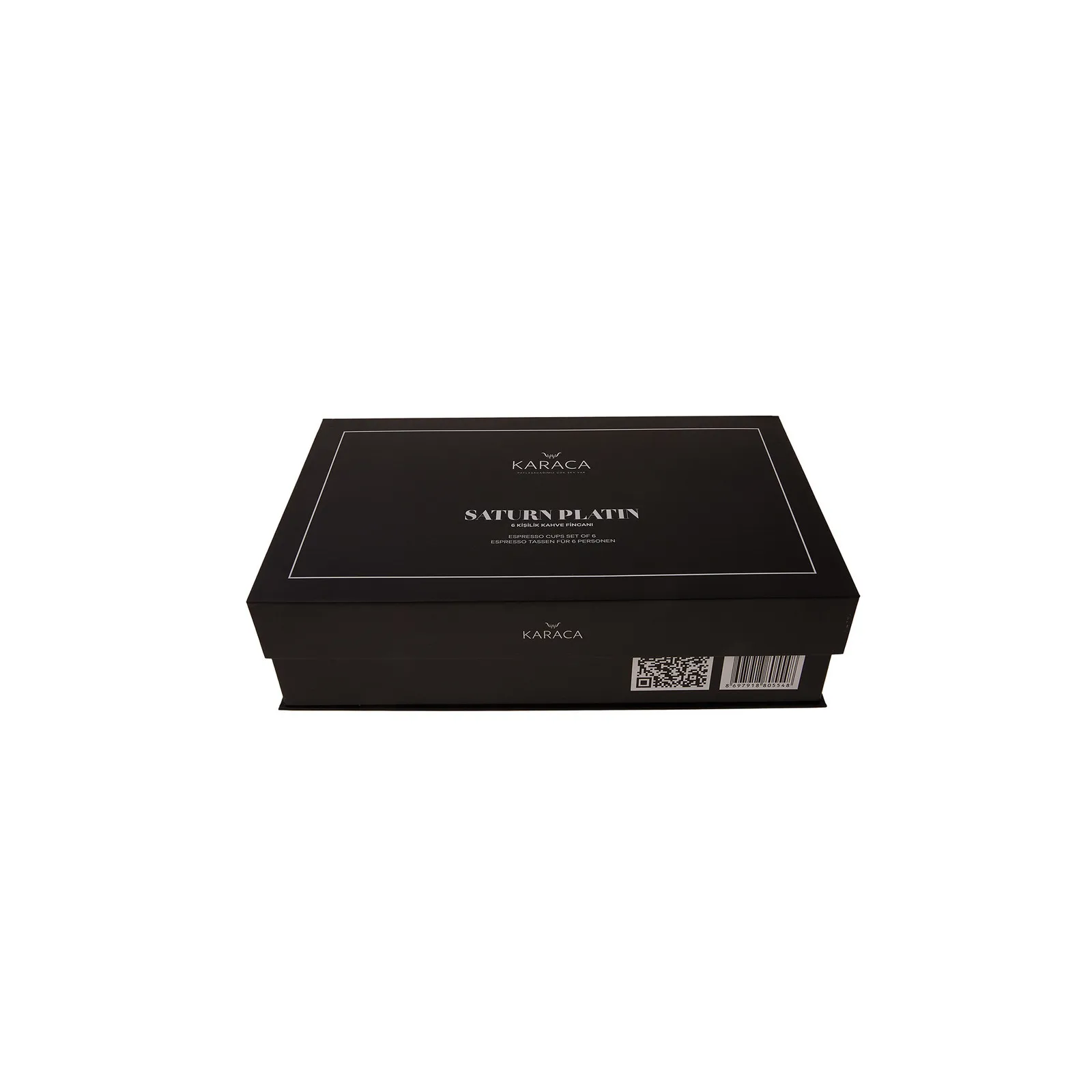 Karaca Streamline Saturn Platinum koffiekopjesset voor 6 personen - Image 7