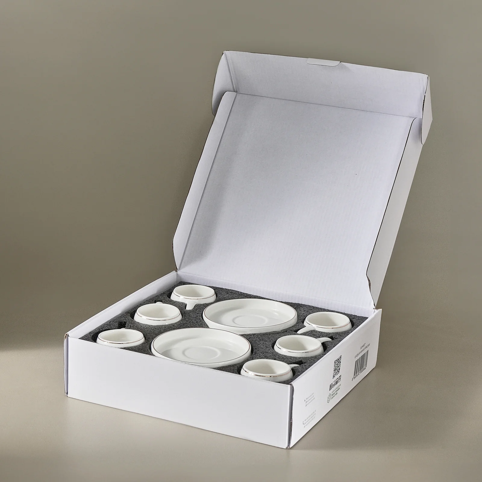 Karaca Streamline Sunset 6-delige Koffiekopjesset voor 6 Personen, 100 ml - Image 8
