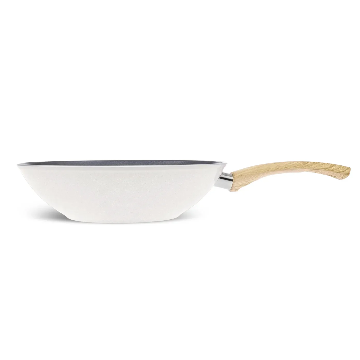 Karaca Swiss Crystal 28 cm Wokpan, Crème - Image 8