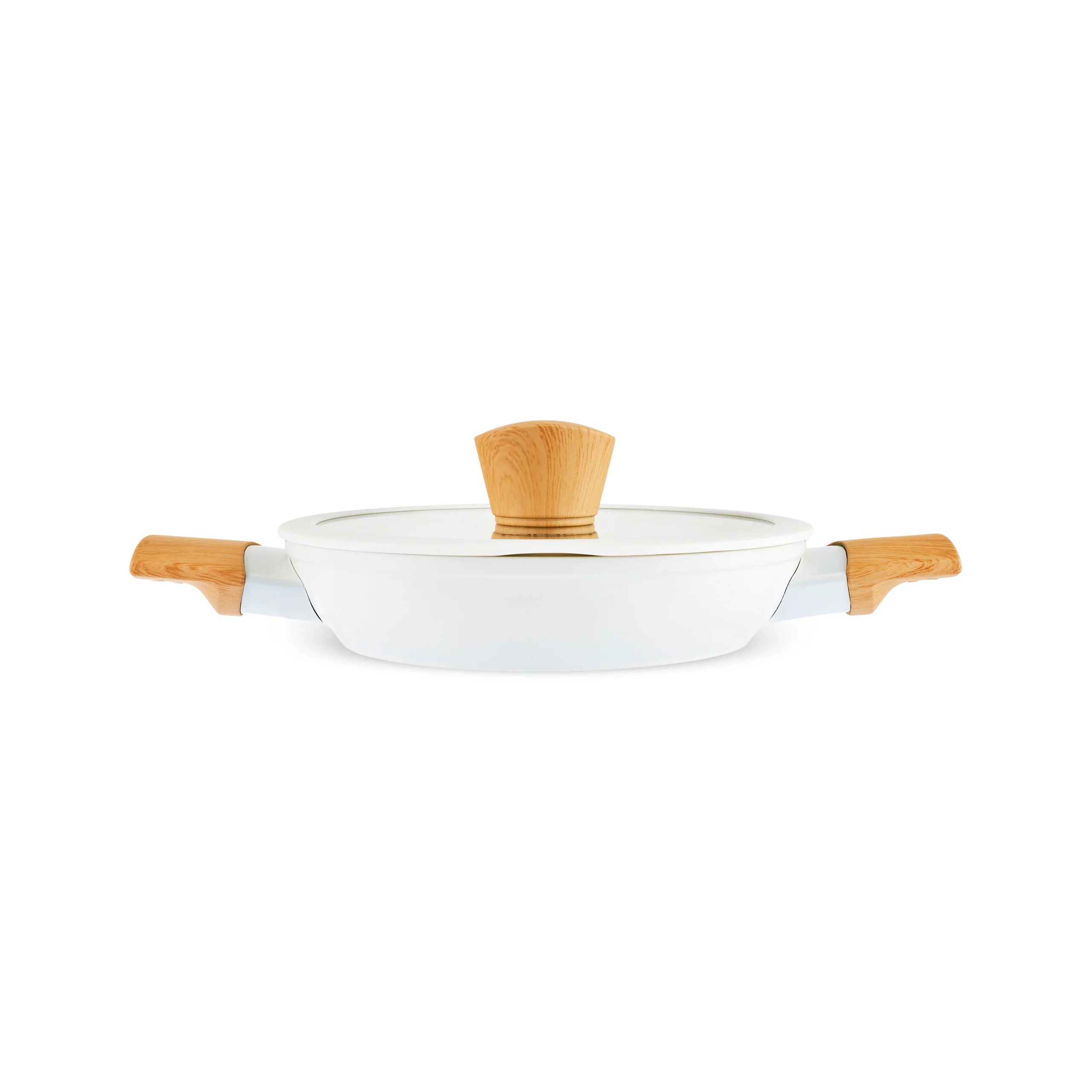 Karaca Swiss Crystal Almond Cream, 6-delige Ondiepe Braadpan Set, Inductie - Image 9