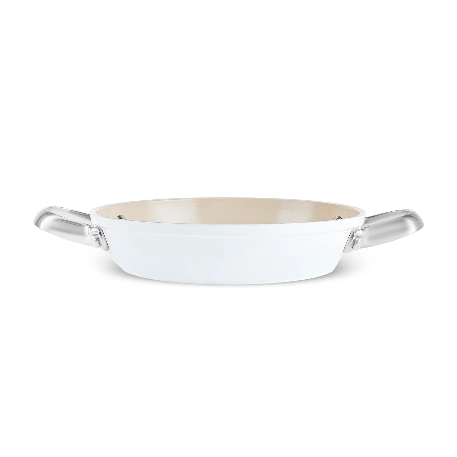 Karaca Swiss Crystal Almond Cream, Keramische Pannen, 18cm - Image 4