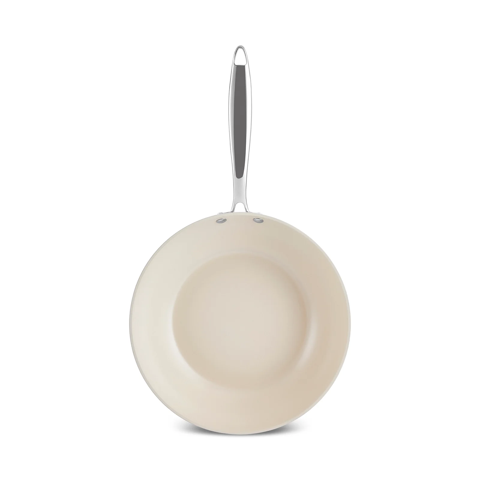Karaca Swiss Crystal Almond Cream, Wokpan, 28cm - Image 6