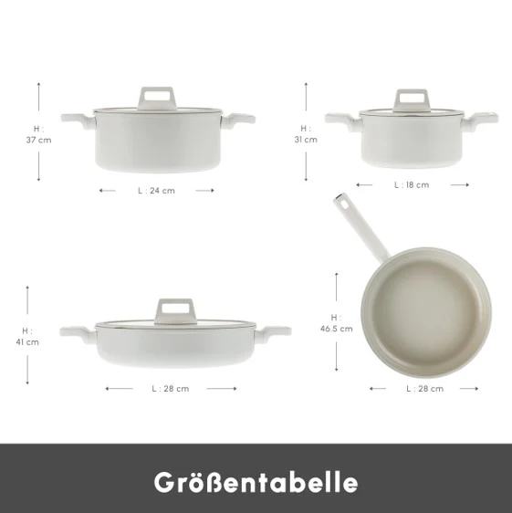 Karaca Swiss Crystal Ceramica Valenti 7-Delige Kookset - Image 5