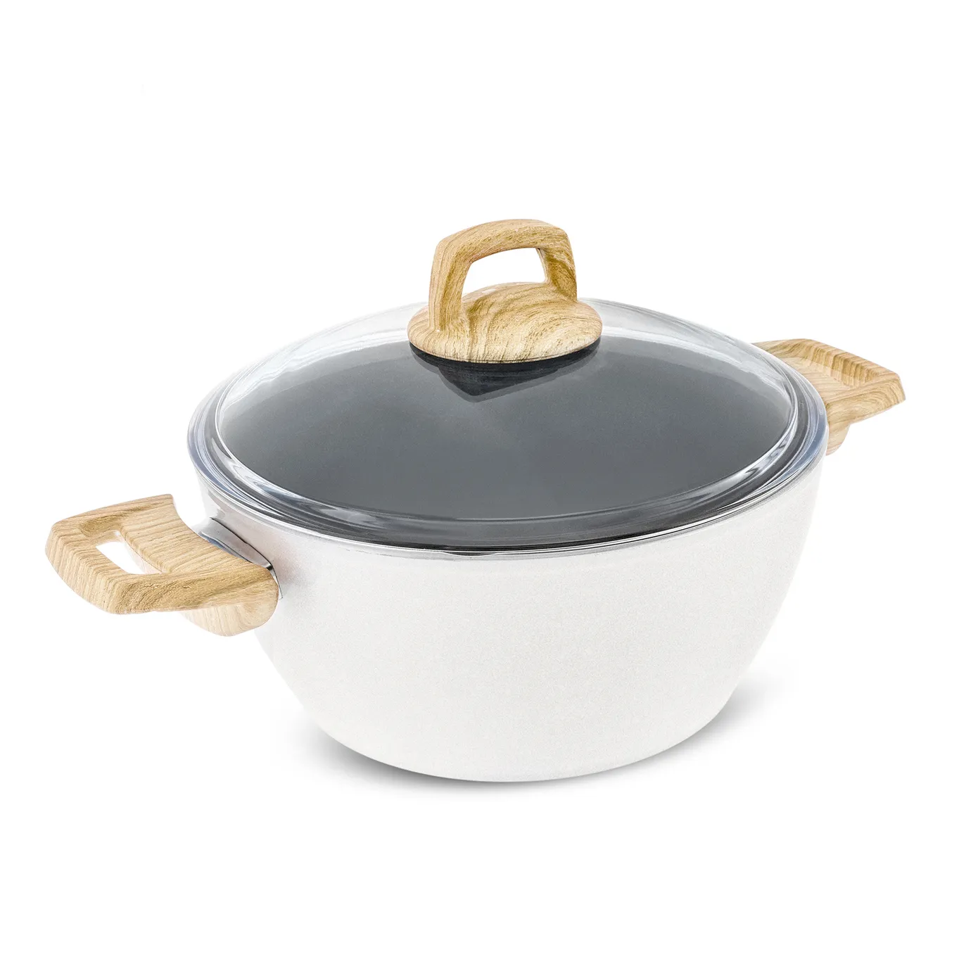 Karaca Swiss Crystal Kookgerei Crème, 20 cm - Image 7