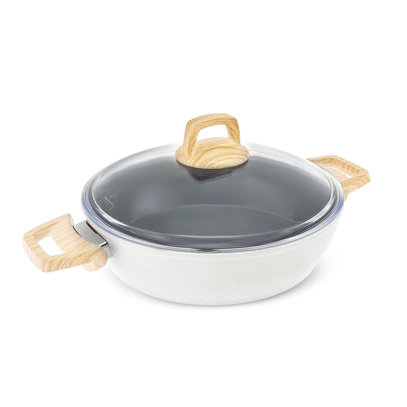 Karaca Swiss Crystal Ondiepe Pot, 30 cm, Crème - Image 8