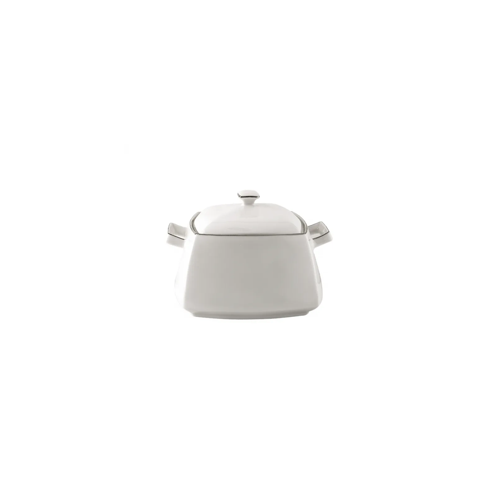 Karaca Talia Cream 60-delige Tafelservies Set voor 12 Personen – Platina, Vierkant - Image 6
