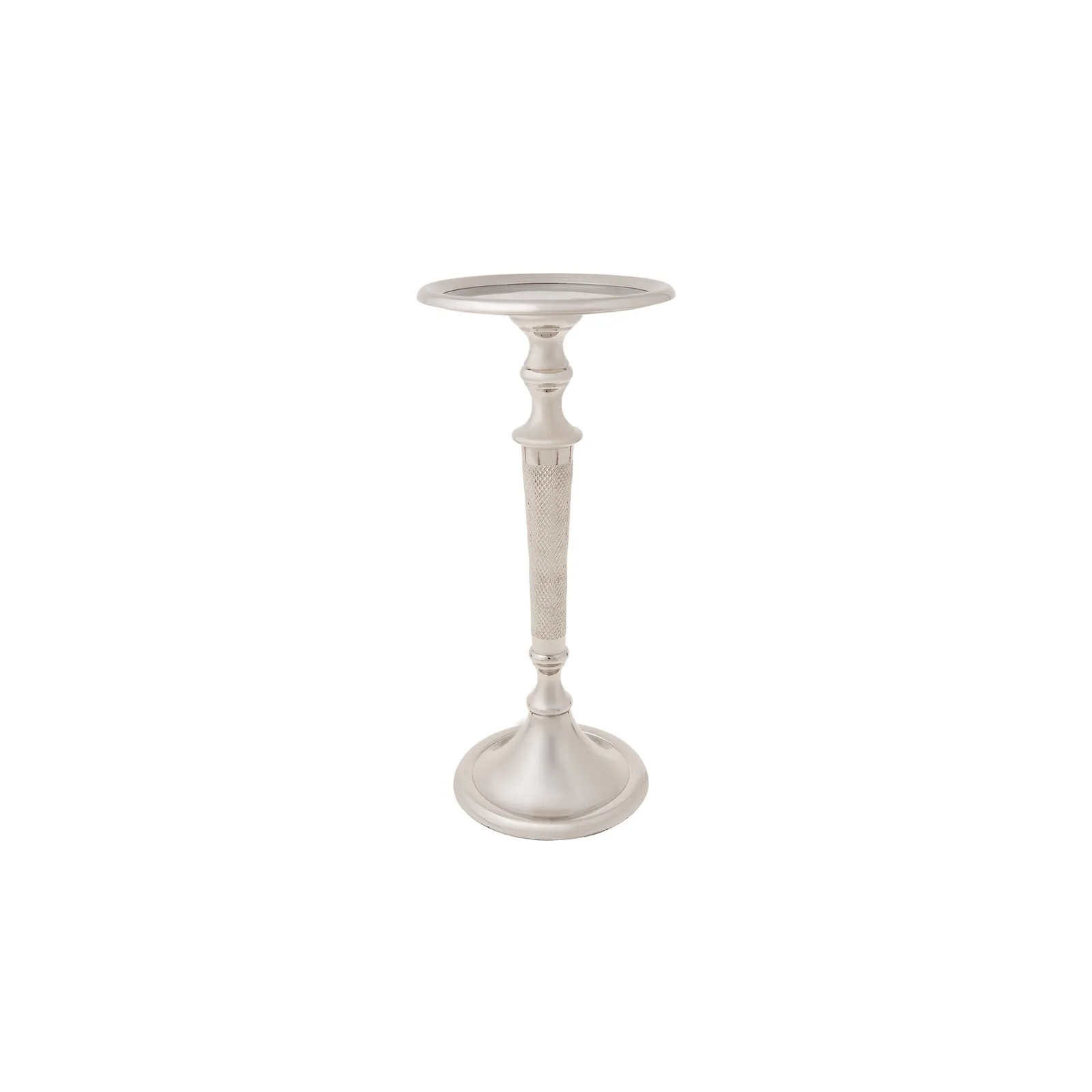 Karaca Victoria Meervoudige Kaarshouder, Zilver, 21,5x10cm - Image 3