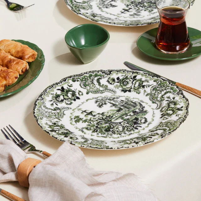 Karaca Forever Bone Vittoria, 26-delige Ontbijtset voor 6 Personen - Image 6