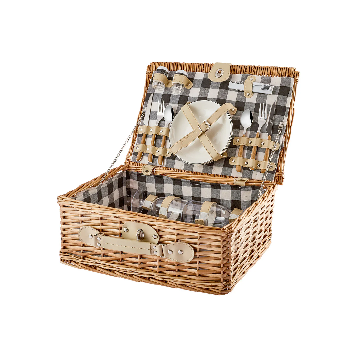 Karaca Wicker Rieten Picknickmand - Image 2