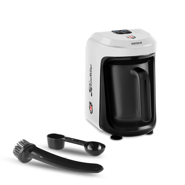 Karaca x Beşiktaş Gelicentieerde Hatır Hüps Turkse Koffiemachine met Melkfunctie en Clublied - Image 7