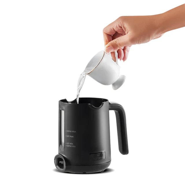Karaca x Beşiktaş Gelicentieerde Hatır Hüps Turkse Koffiemachine met Melkfunctie en Clublied - Image 8